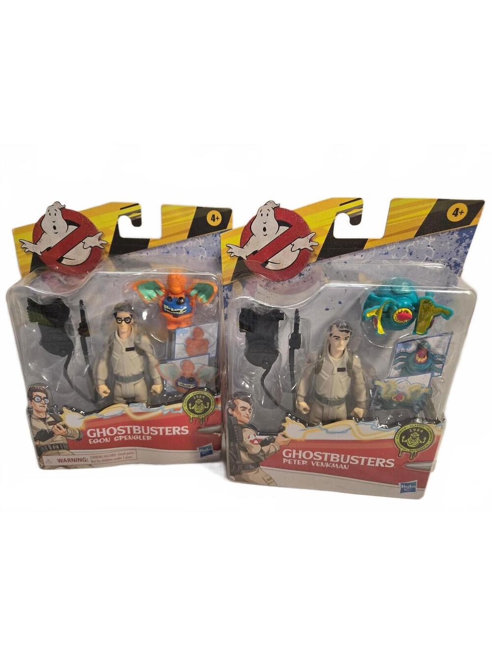 Hasbro Ghostbusters 1984 Classic Series / Egon Spengler & Peter Venkman / sealed
